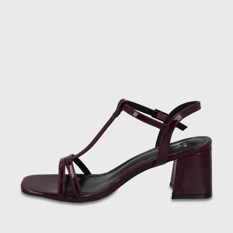 SANDALIA TACO BURDEO MUJER 64031 - 4