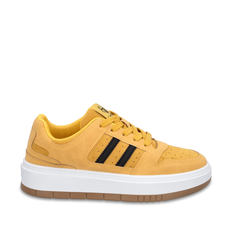 ZAPATILLA PLATAFORMA AMARILLA MUJER 58030 - 1