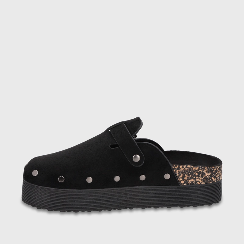 ZUECO PLATAFORMA NEGRO MUJER 65950 - 4
