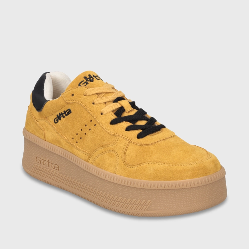 ZAPATILLA PLATAFORMA AMARILLA MUJER 67313 - 2