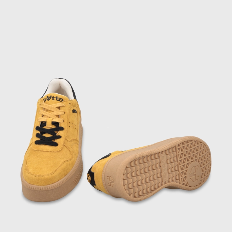 ZAPATILLA PLATAFORMA AMARILLA MUJER 67313 - 7