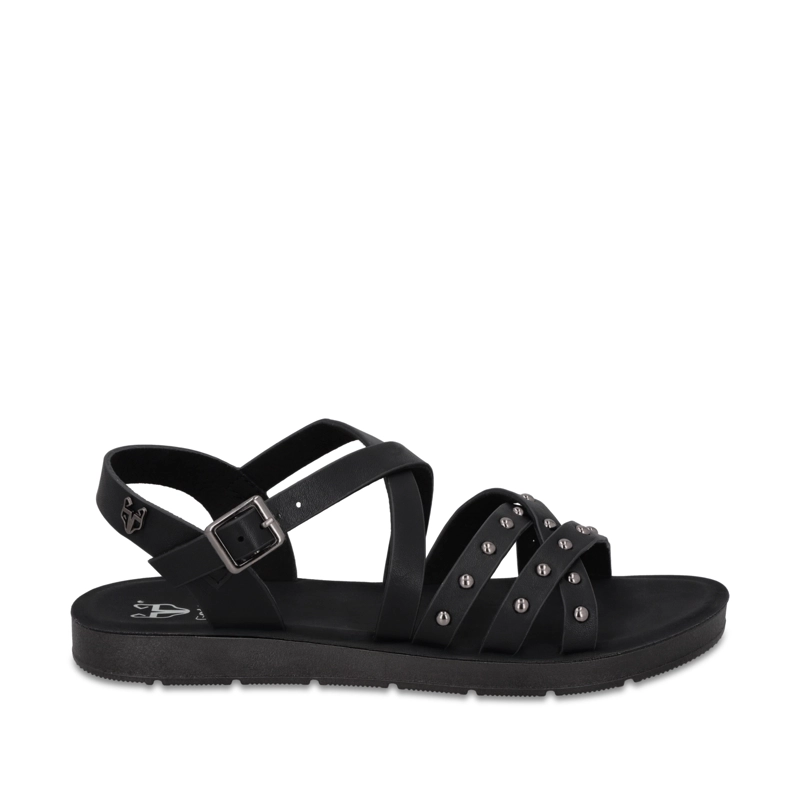 SANDALIA NEGRA MUJER 65700 - 1