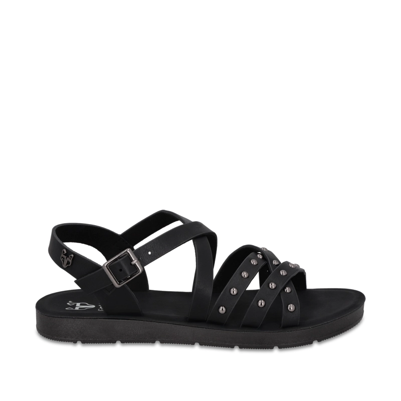 SANDALIA NEGRA MUJER 65700 - 1