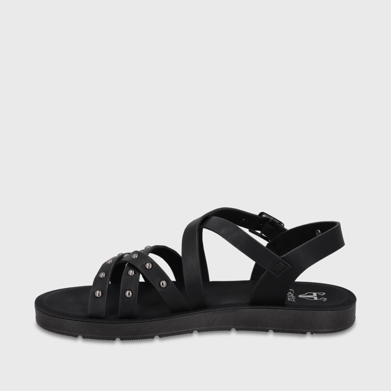 SANDALIA NEGRA MUJER 65700 - 4