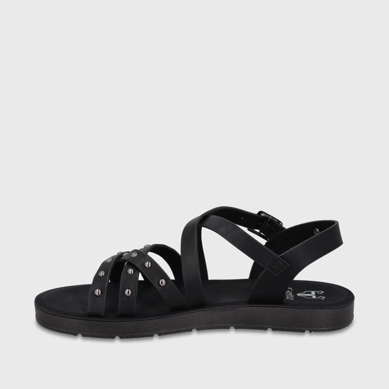 SANDALIA NEGRA MUJER 65700 - 4
