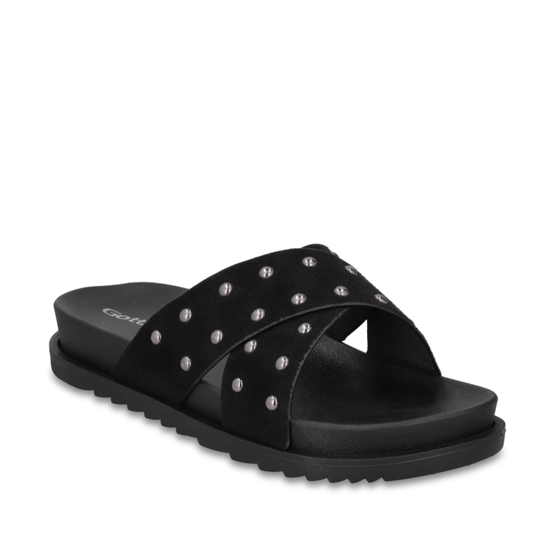 SANDALIA NEGRA MUJER 52051 - 1