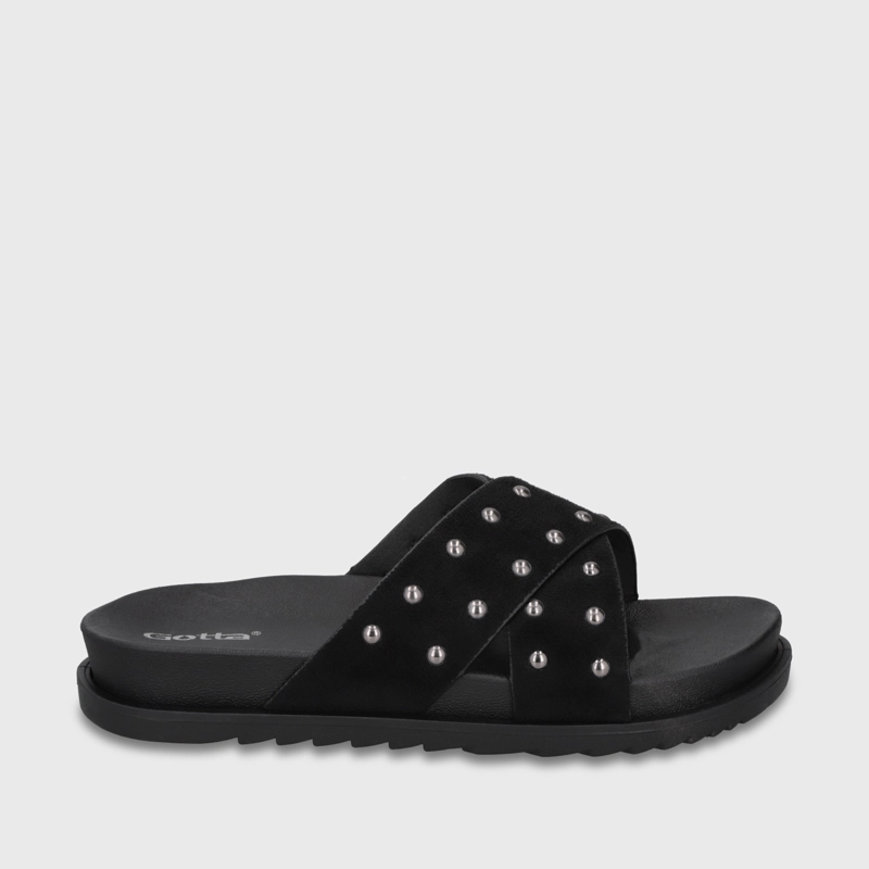 SANDALIA NEGRA MUJER 52051 - 2