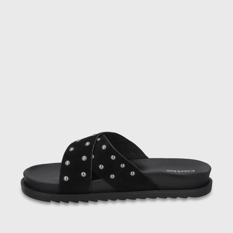 SANDALIA NEGRA MUJER 52051 - 4