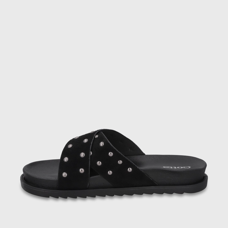 SANDALIA NEGRA MUJER 52051 - 4
