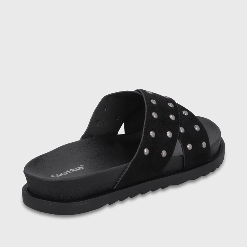 SANDALIA NEGRA MUJER 52051 - 5