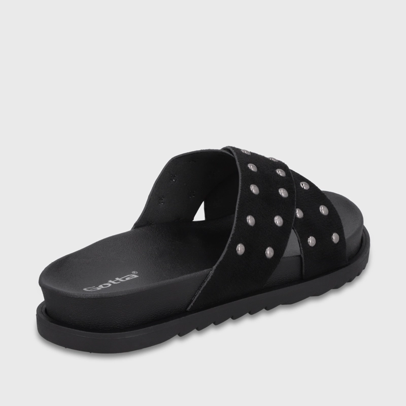 SANDALIA NEGRA MUJER 52051 - 5