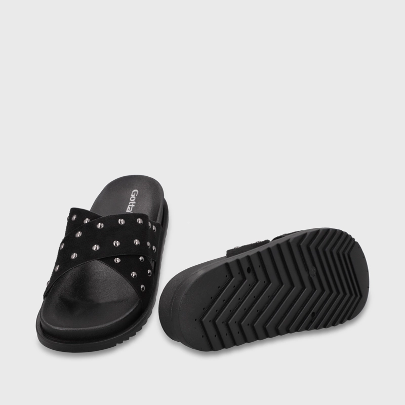 SANDALIA NEGRA MUJER 52051 - 7