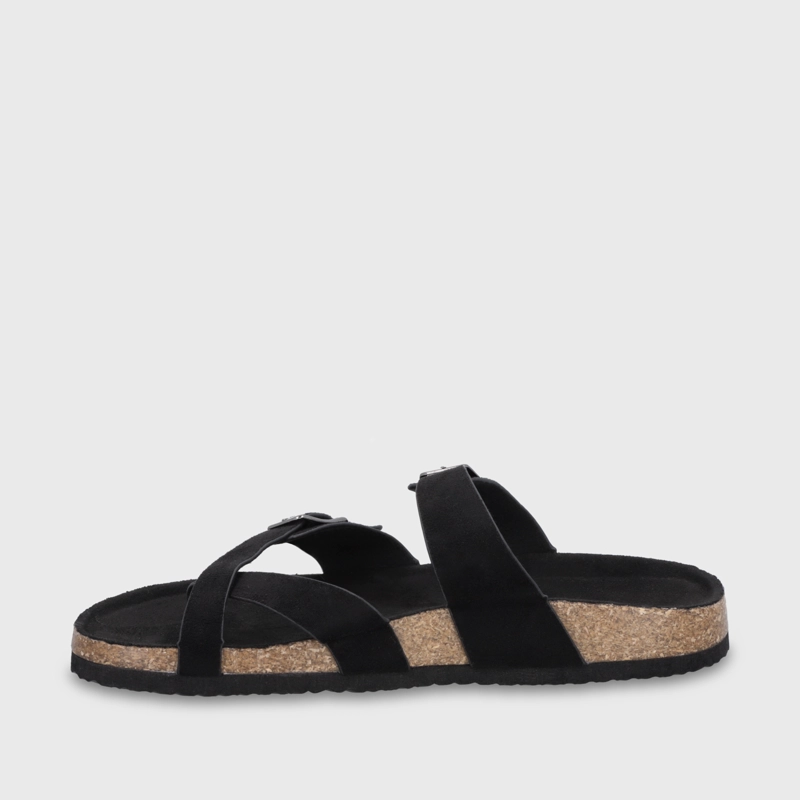 SANDALIA NEGRA MUJER 62080 - 4