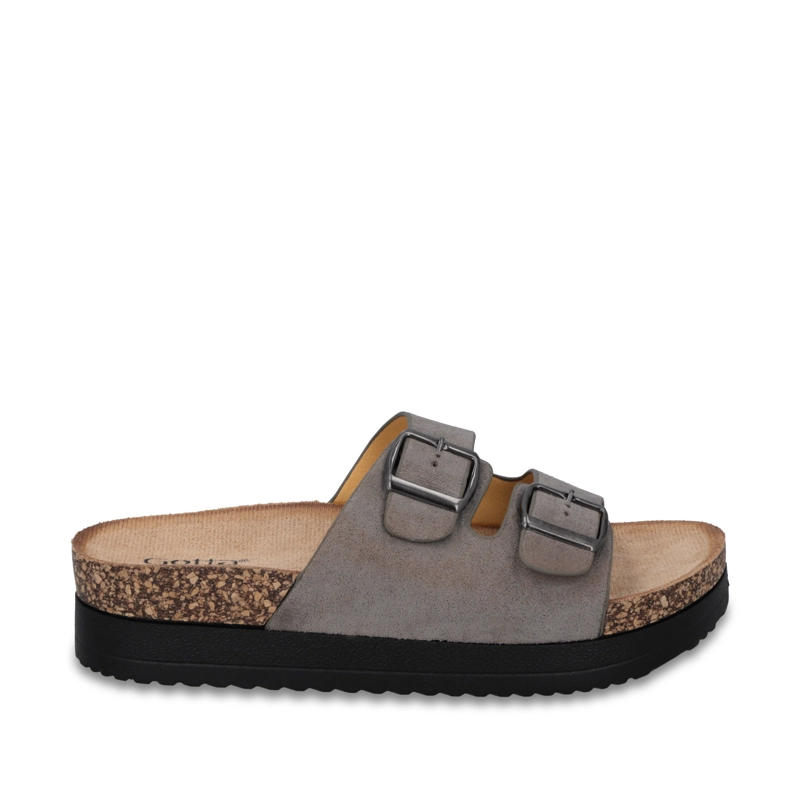 SANDALIA GRIS MUJER 12062 - 1