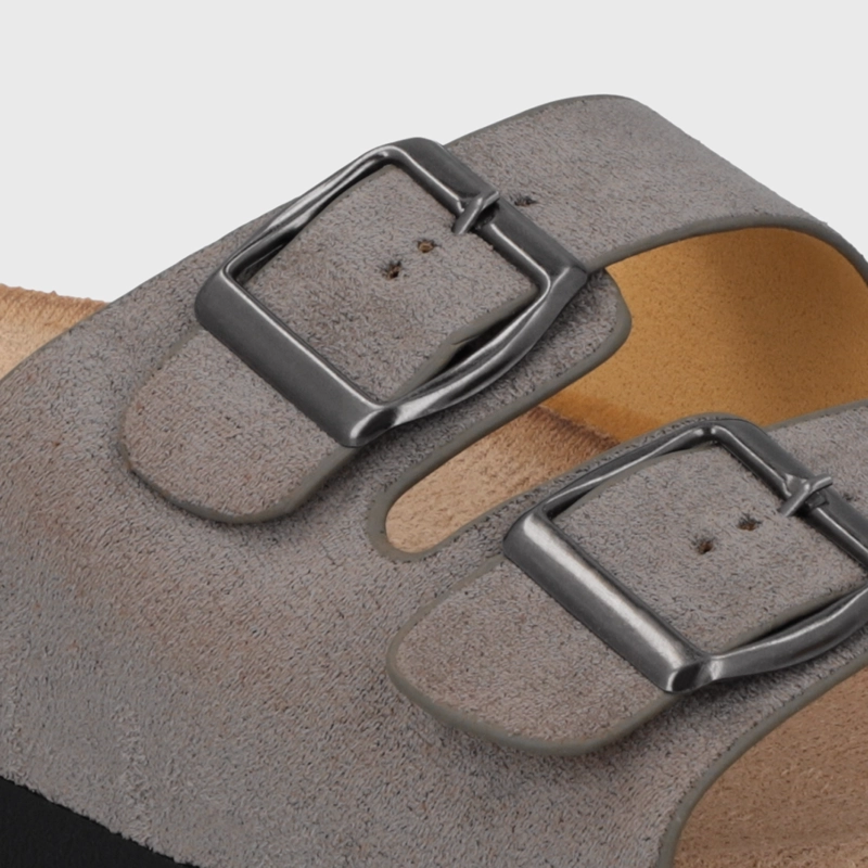 SANDALIA GRIS MUJER 12062 - 6
