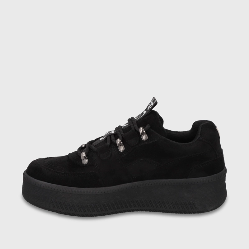 ZAPATILLA PLATAFORMA NEGRA MUJER 67312 - 4