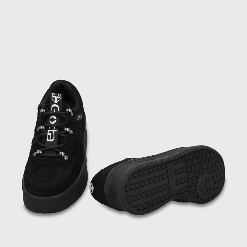 ZAPATILLA PLATAFORMA NEGRA MUJER 67312 - 7