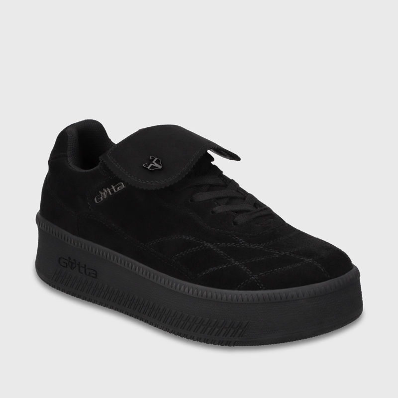 ZAPATILLA PLATAFORMA NEGRA MUJER 67311 - 2