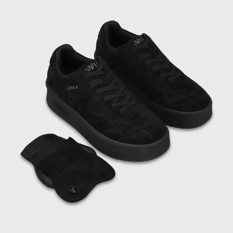 ZAPATILLA PLATAFORMA NEGRA MUJER 67311 - 7