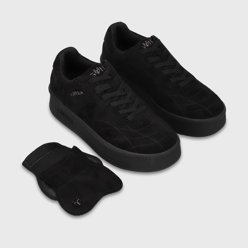ZAPATILLA PLATAFORMA NEGRA MUJER 67311 - 7