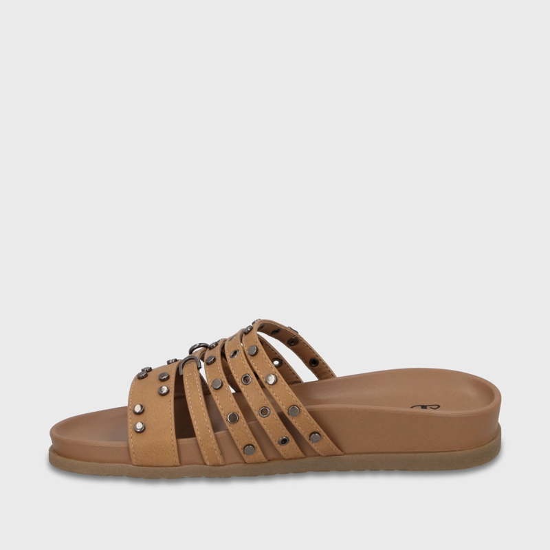 SANDALIA CAMEL MUJER 64160 - 4