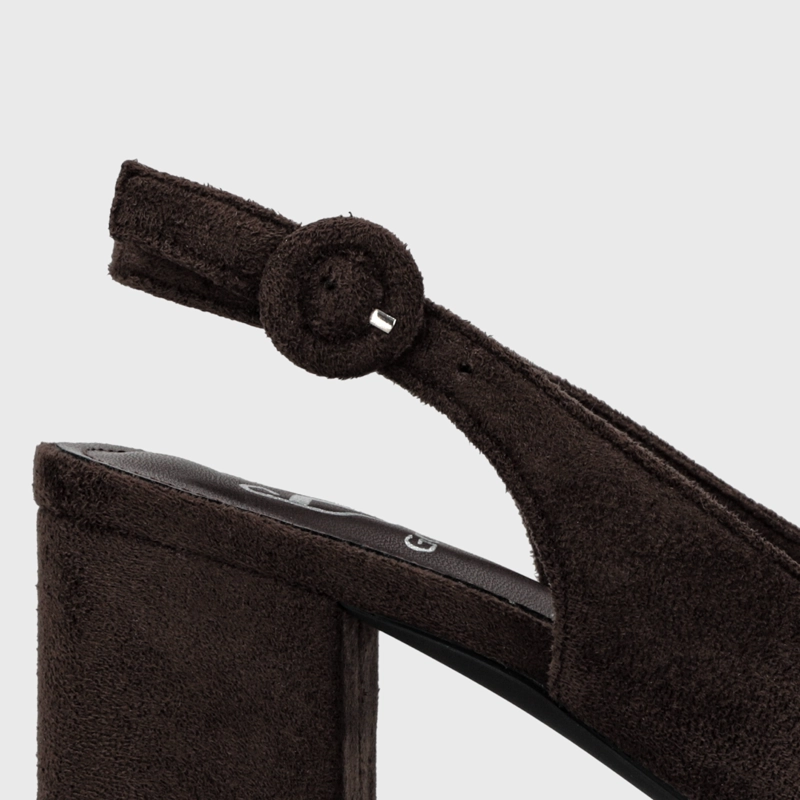 ZAPATO TACO CAFE  MUJER 64040 - 6