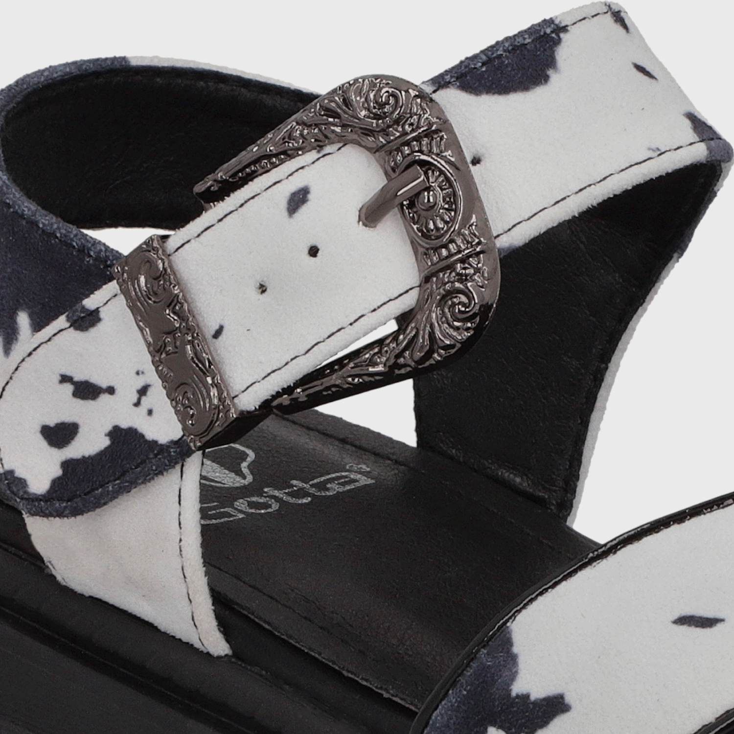 SANDALIA PLATAFORMA ANIMAL PRINT MUJER 55923 - 6