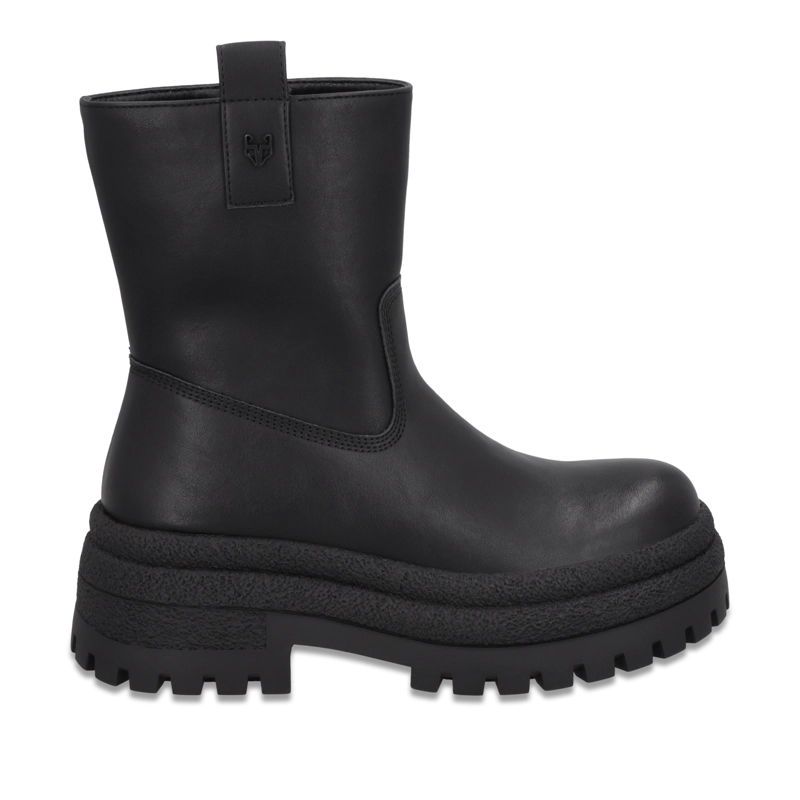 BOTIN PLATAFORMA NEGRO MUJER 6583101 - 1