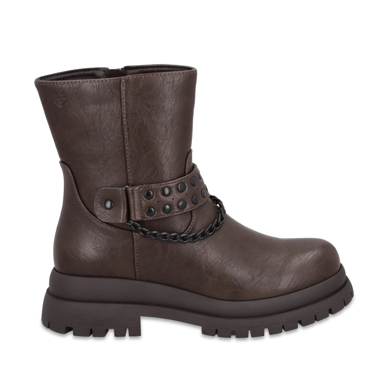 BOTIN PLATAFORMA CAFE  MUJER 6584153 - 1