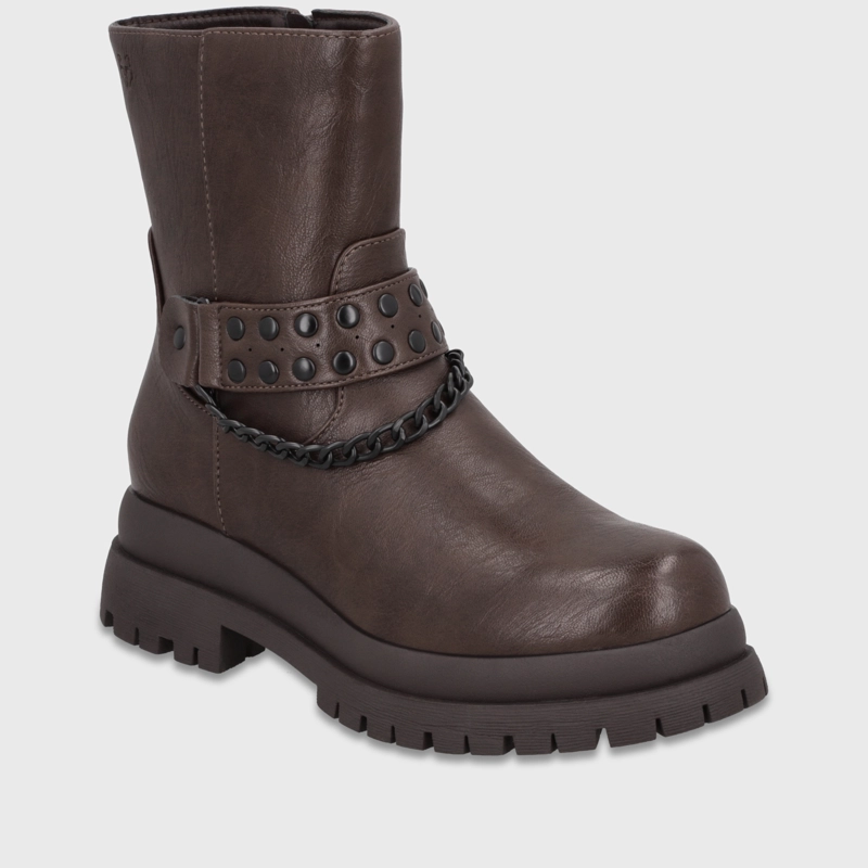 BOTIN PLATAFORMA CAFE  MUJER 6584153 - 2