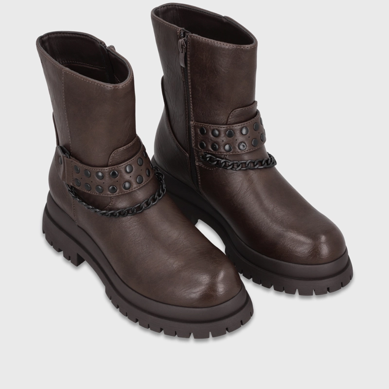 BOTIN PLATAFORMA CAFE  MUJER 6584153 - 3