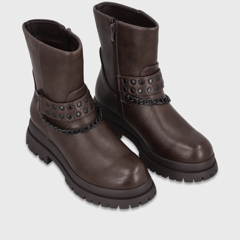 BOTIN PLATAFORMA CAFE MUJER 6584153 - 3