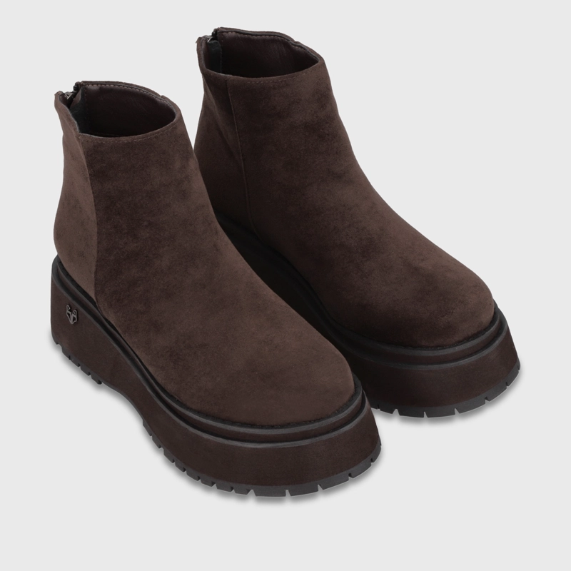 BOTIN PLATAFORMA CAFE  MUJER 1509153 - 3