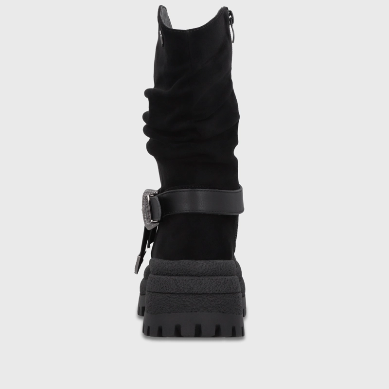 BOTIN PLATAFORMA NEGRO MUJER 6583001 - 5