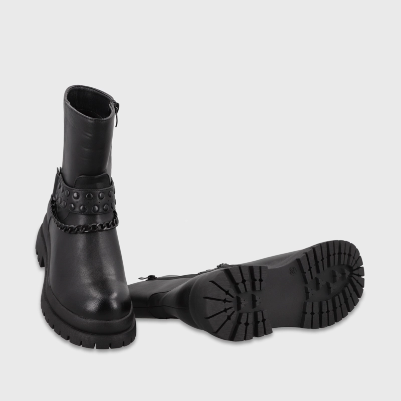 BOTIN PLATAFORMA NEGRO MUJER 6584101 - 7