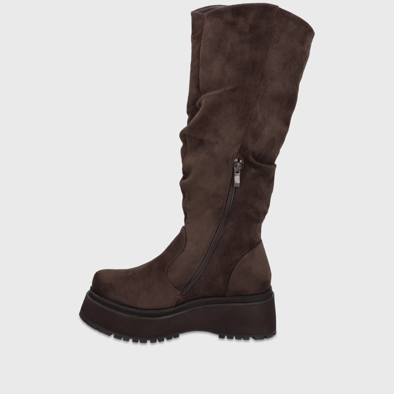 BOTA PLATAFORMA CAFE  MUJER 1509202 - 4