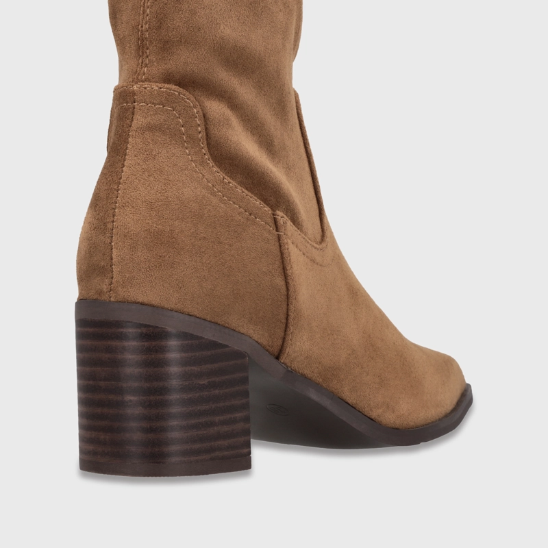 BOTA TACO BEIGE MUJER 5530208 - 6