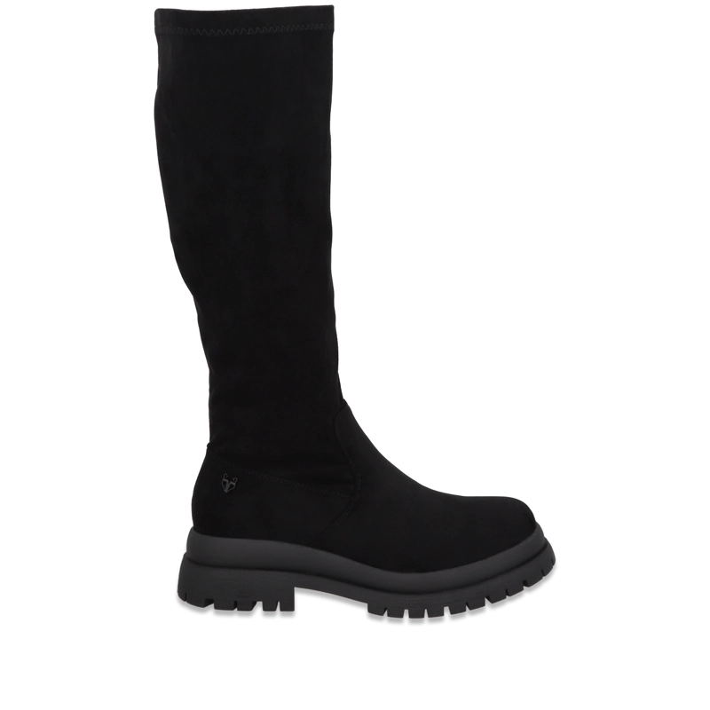 BOTA PLATAFORMA NEGRA MUJER 6584301 - 1