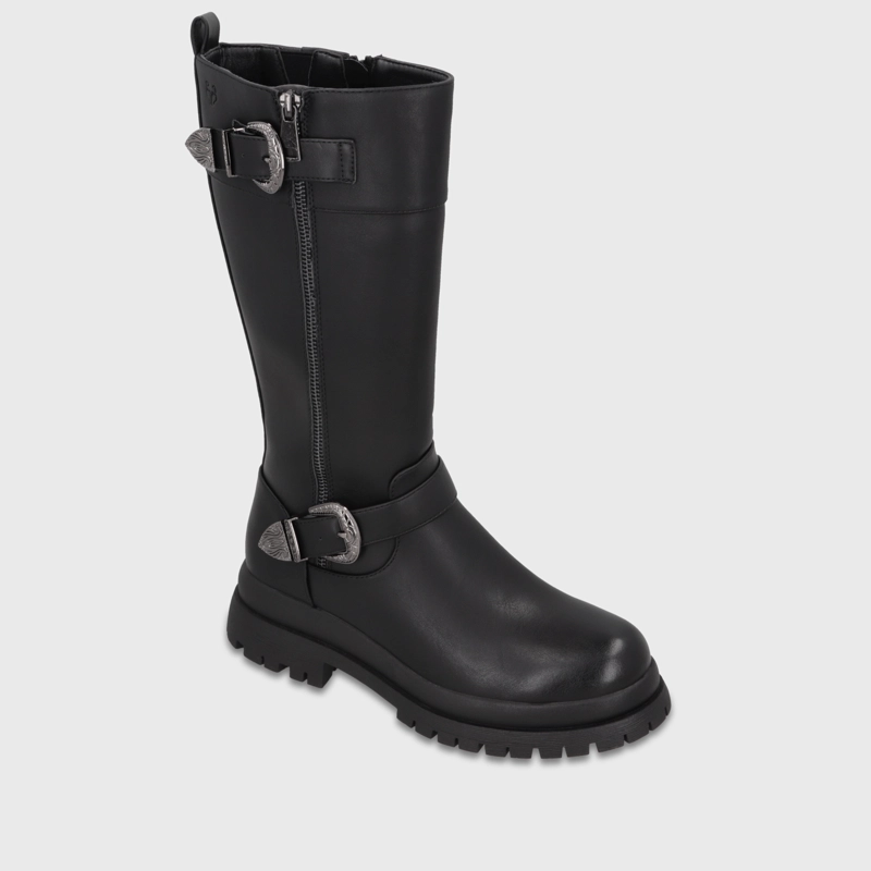 BOTA PLATAFORMA NEGRA MUJER 6584201 - 2
