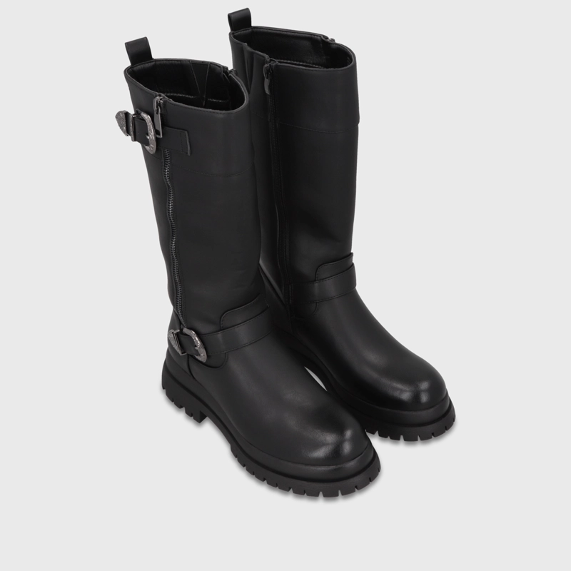 BOTA PLATAFORMA NEGRA MUJER 6584201 - 3