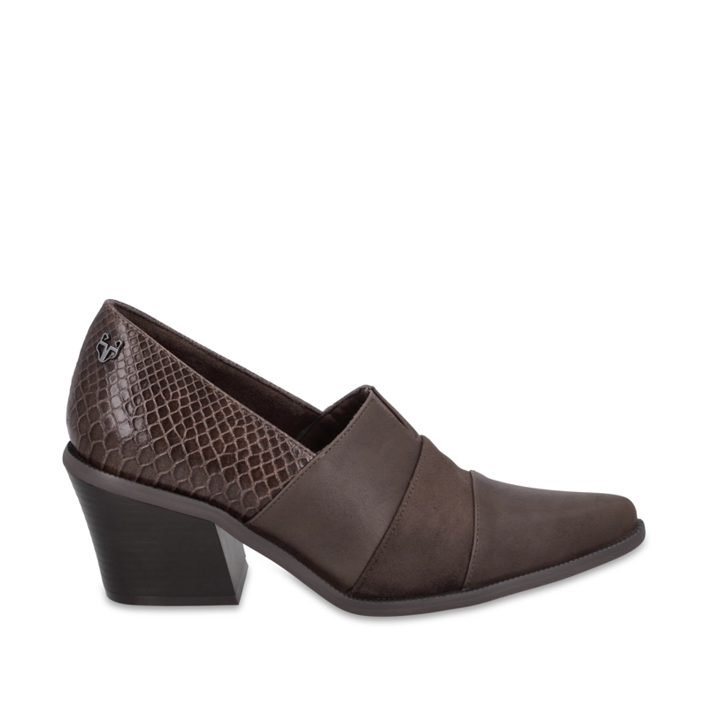 ZAPATO TACO CAFE  MUJER 3376502 - 1