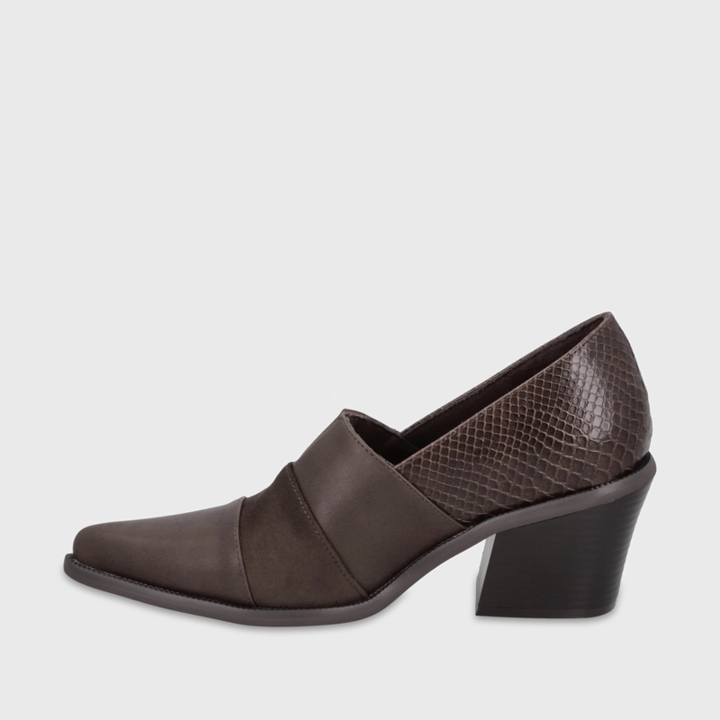 ZAPATO TACO CAFE  MUJER 3376502 - 4