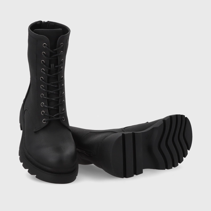 BOTIN PLATAFORMA NEGRO MUJER 55281 - 7