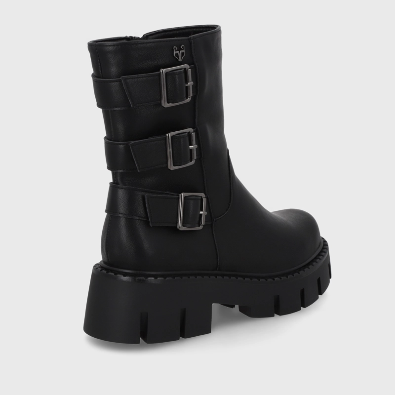 BOTIN PLATAFORMA NEGRO MUJER 55261 - 5