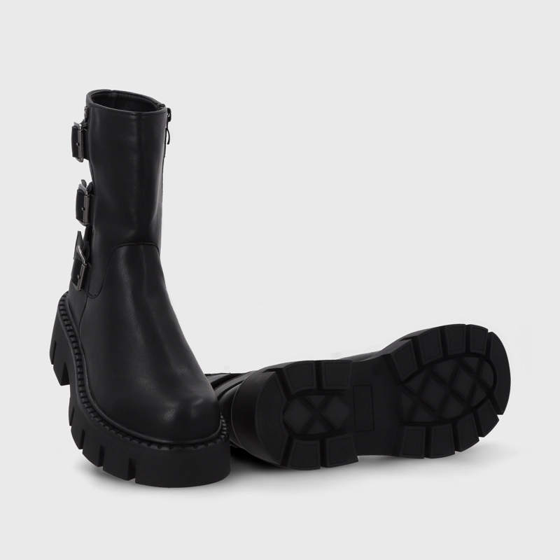 BOTIN PLATAFORMA NEGRO MUJER 55261 - 7