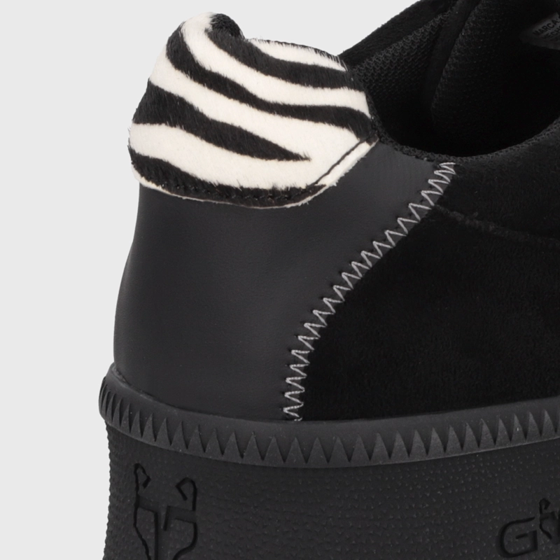 ZAPATILLA PLATAFORMA NEGRA MUJER 67310 - 6