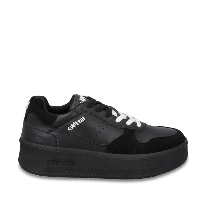 ZAPATILLA PLATAFORMA NEGRA MUJER 67313 - 1