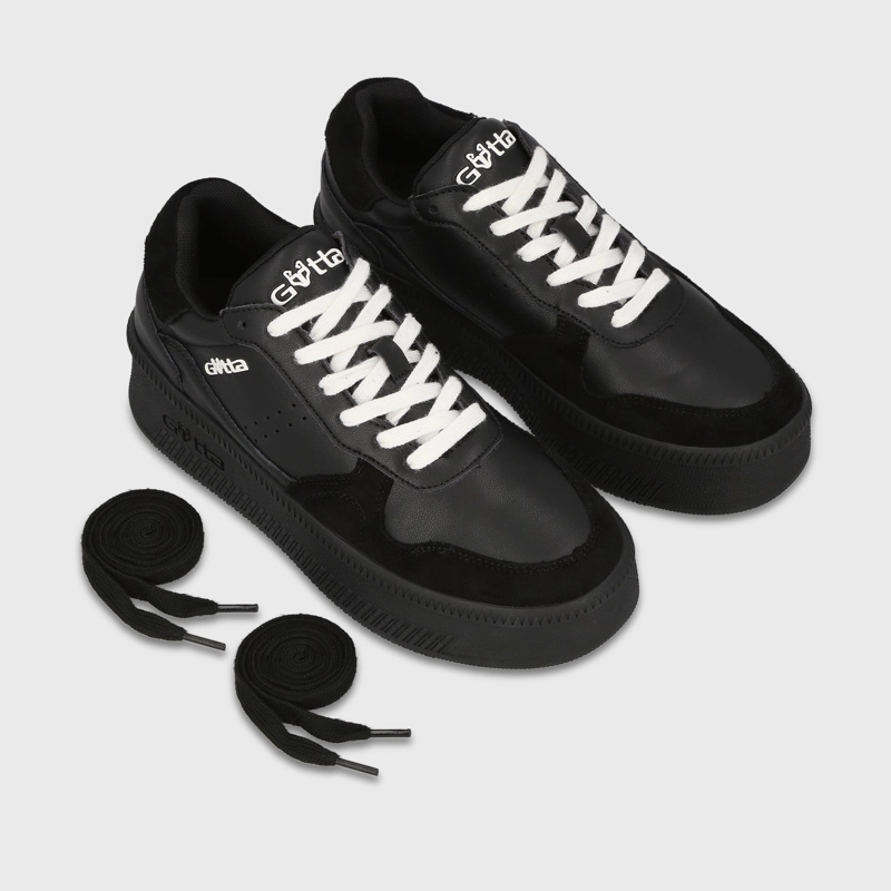 ZAPATILLA PLATAFORMA NEGRA MUJER 67313 - 3