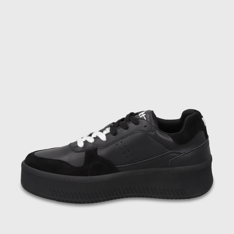 ZAPATILLA PLATAFORMA NEGRA MUJER 67313 - 4