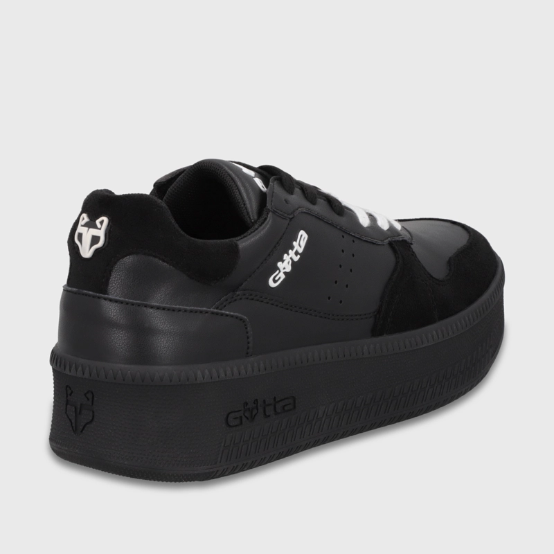 ZAPATILLA PLATAFORMA NEGRA MUJER 67313 - 5
